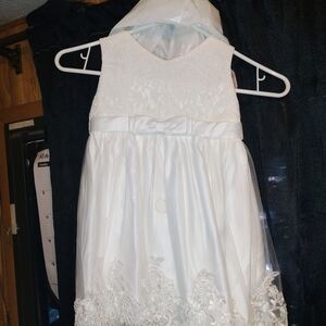 Elegant White Lace Dress